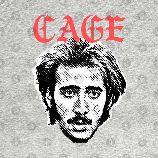 Nicolas Cage //// Retro Aesthetic Fan Art Design by DankFutura